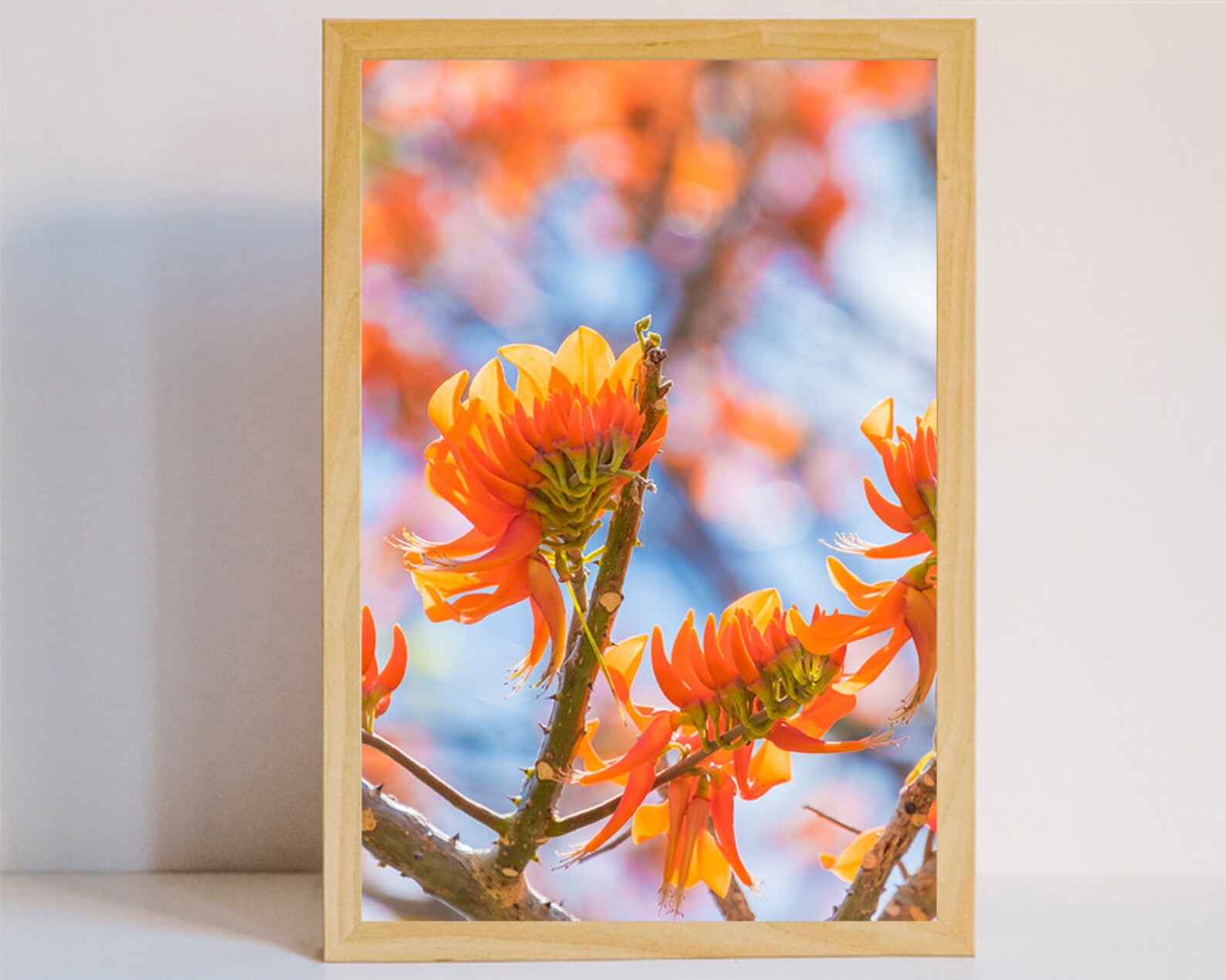 Set of 4 Botanical Print Set Flower Print Set Floral Print Etsy