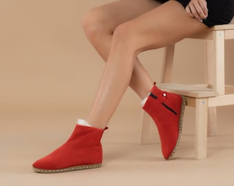【送料&関税込】TotAme Shearling-edge Winter Boots Amazon.com | Mel&Syd Sheepskin Boots Snow Warm Long Fox Fur