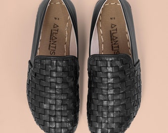 Molina woven leather loafers on sale