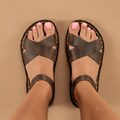 Sustainable Barefoot Sandals, Minimalist Shoes, Dark Brown Leather Sandals, Barefoot Sandals For Women, Wide Sandals, Minimalist Sandals product logo