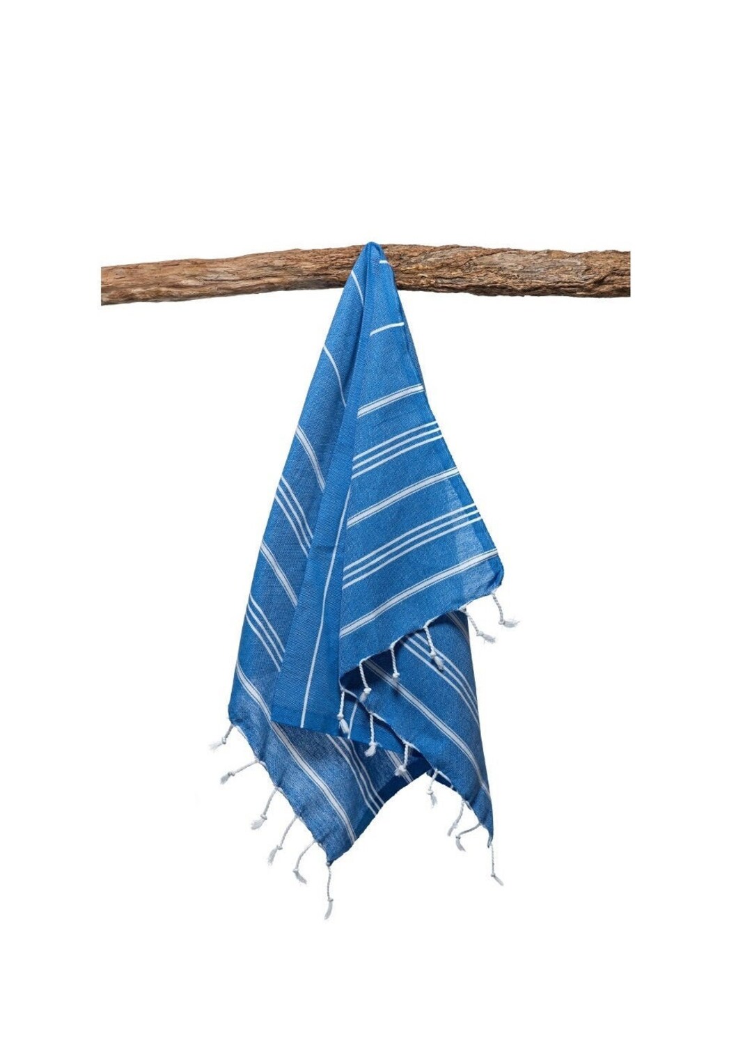 Blue Turkish Hand Towel Soft Hair Towel Cotton Dish Towels Etsy UK