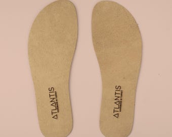 Women's Leather Insole for Barefoot Shoes