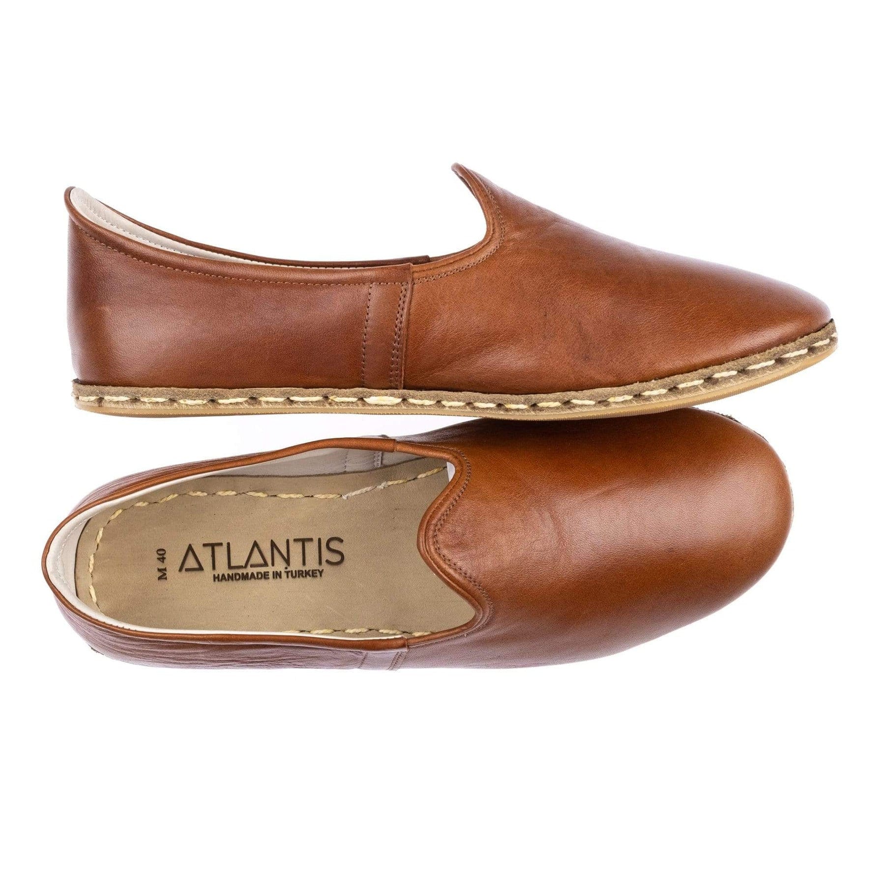 Womens Brown Color Leather Handmade 