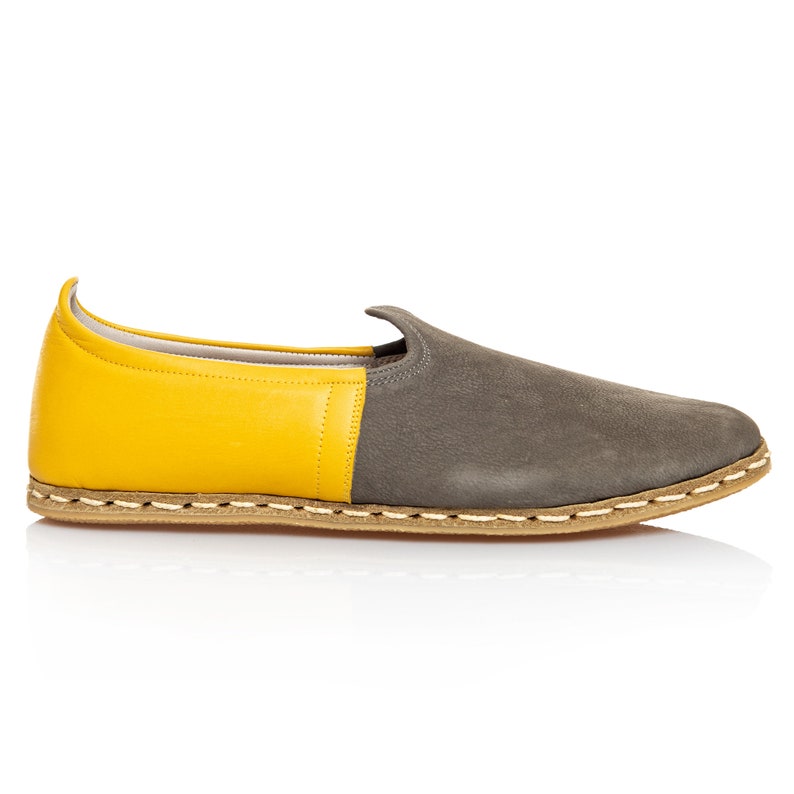 colored loafers