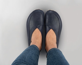 Women Earthing Barefoot Shoes, Minimalist Women Grounding Shoes, Barefoot Blue Cross Ballet Shoes, Barefoot Shoes For Women, Ballet Shoes