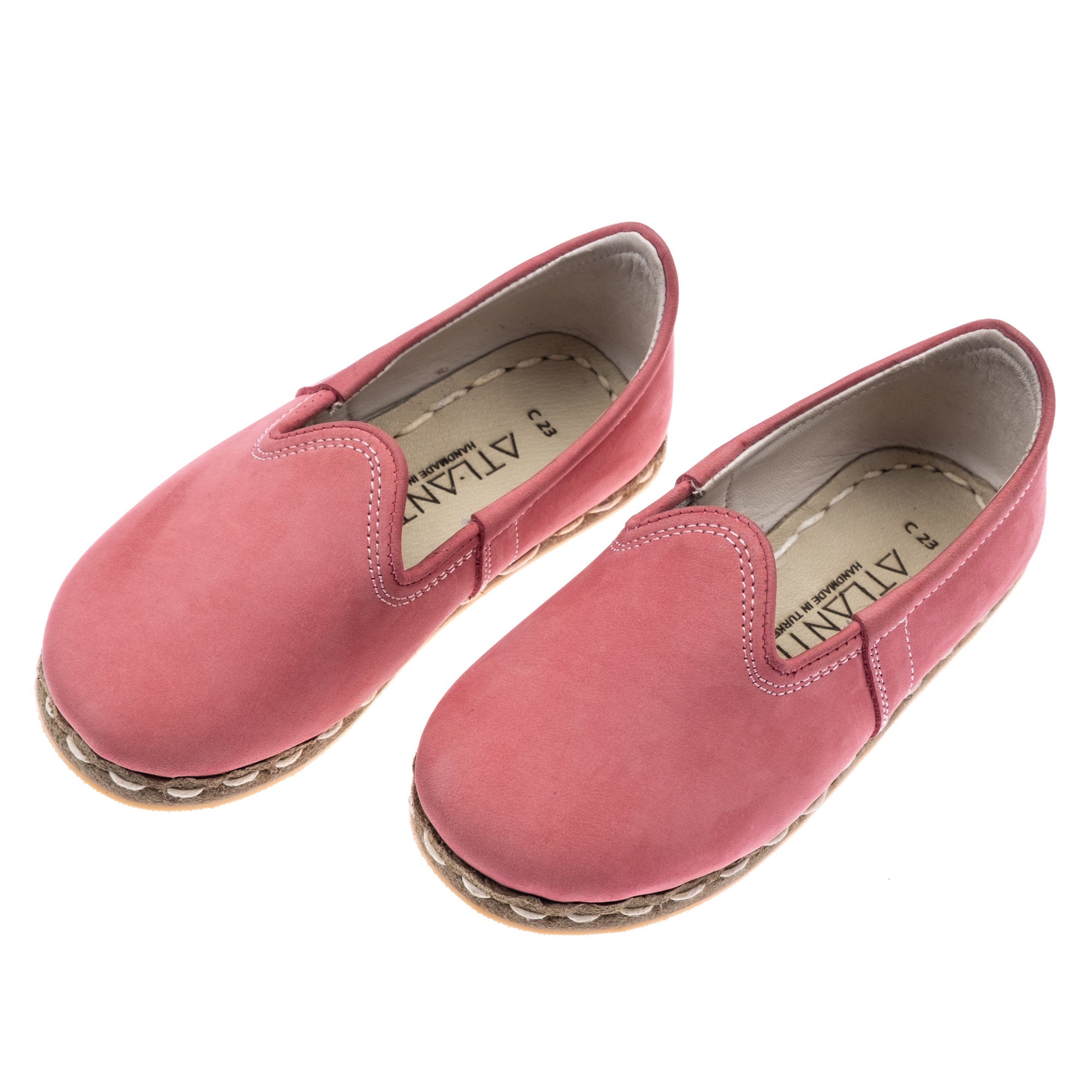 Chaussures pour enfants chaussures en cuir nubuck de couleur -  France