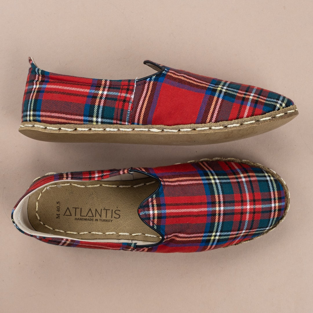 Gayre Tartan Plaid Slippers