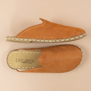 Womens Barefoot Brown Slippers, Women Wide Slippers, Zero Drop Sandals, Women Wide Toe Box Slippers, Women Barefoot Shoes, Mothers Day Gift
