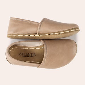 Buty dziecięce Barefoot, skórzane buty dla maluchów, dziecięce brązowe mokasyny, uziemiające buty dziecięce, uziemiające buty dziecięce, ręcznie robione buty dziecięce