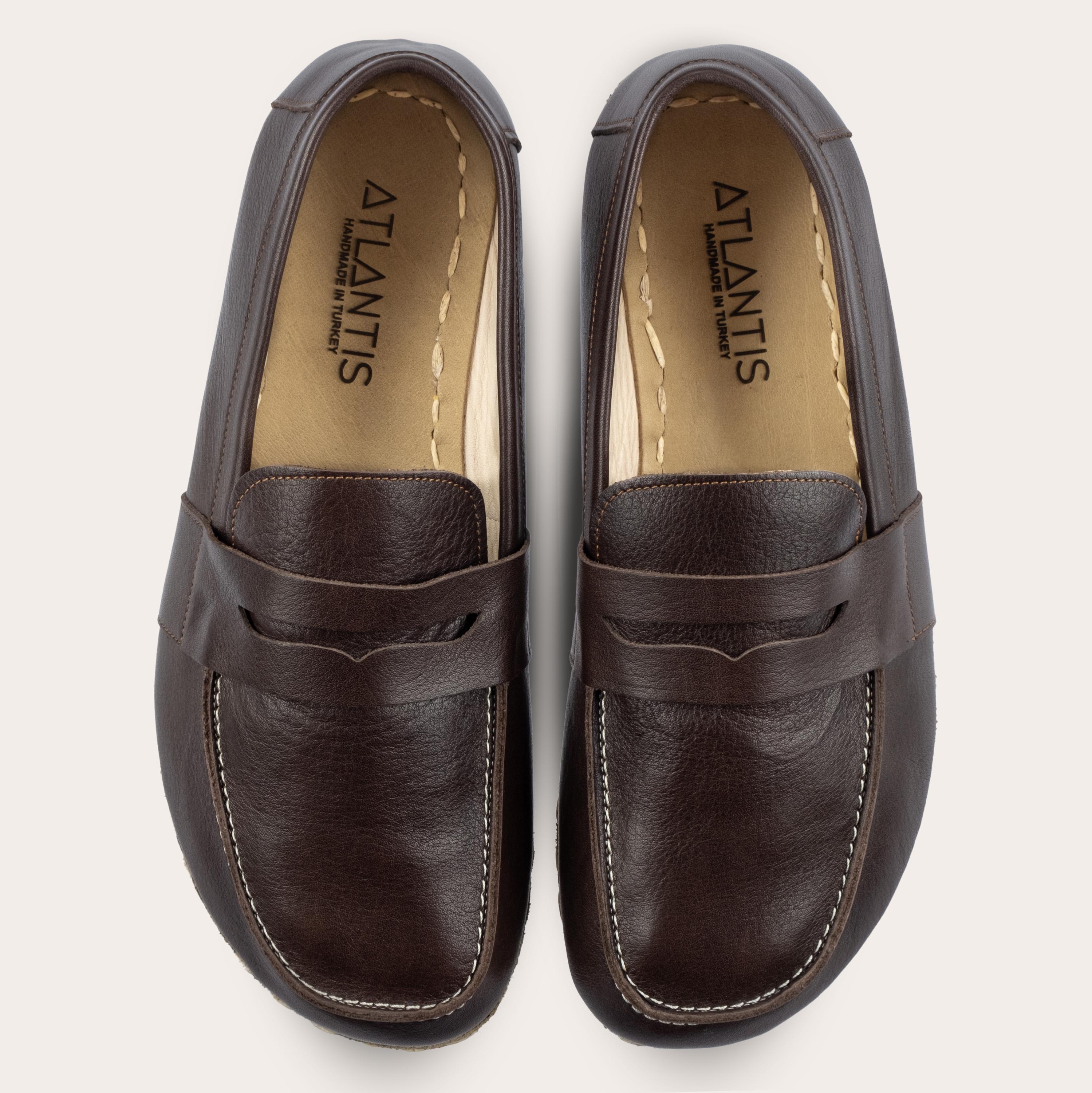 Women Barefoot Penny Shoes, Women Grounding Shoes, Barefoot Cafe Noir Minimalist Shoes, Earthing Women Flats, Wide Leather Shoes, Gifts