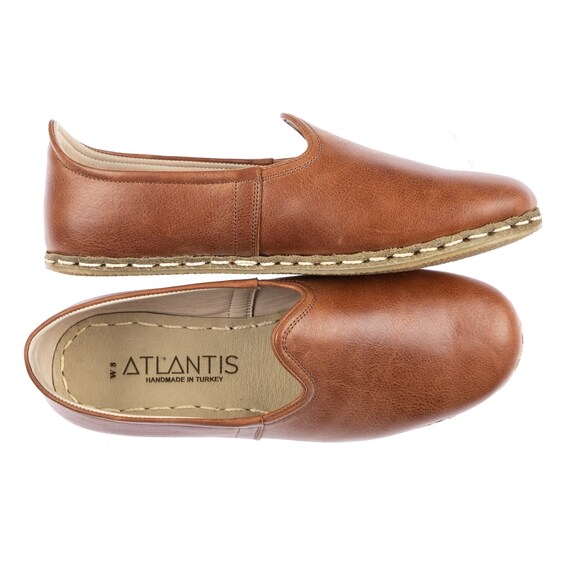 Handmade Leather Shoes Turkish Yemeni Shoes Leather Loafer Women Black Handmade Leather Slip On Flat Shoes Unique Shoes Vintage Shoes