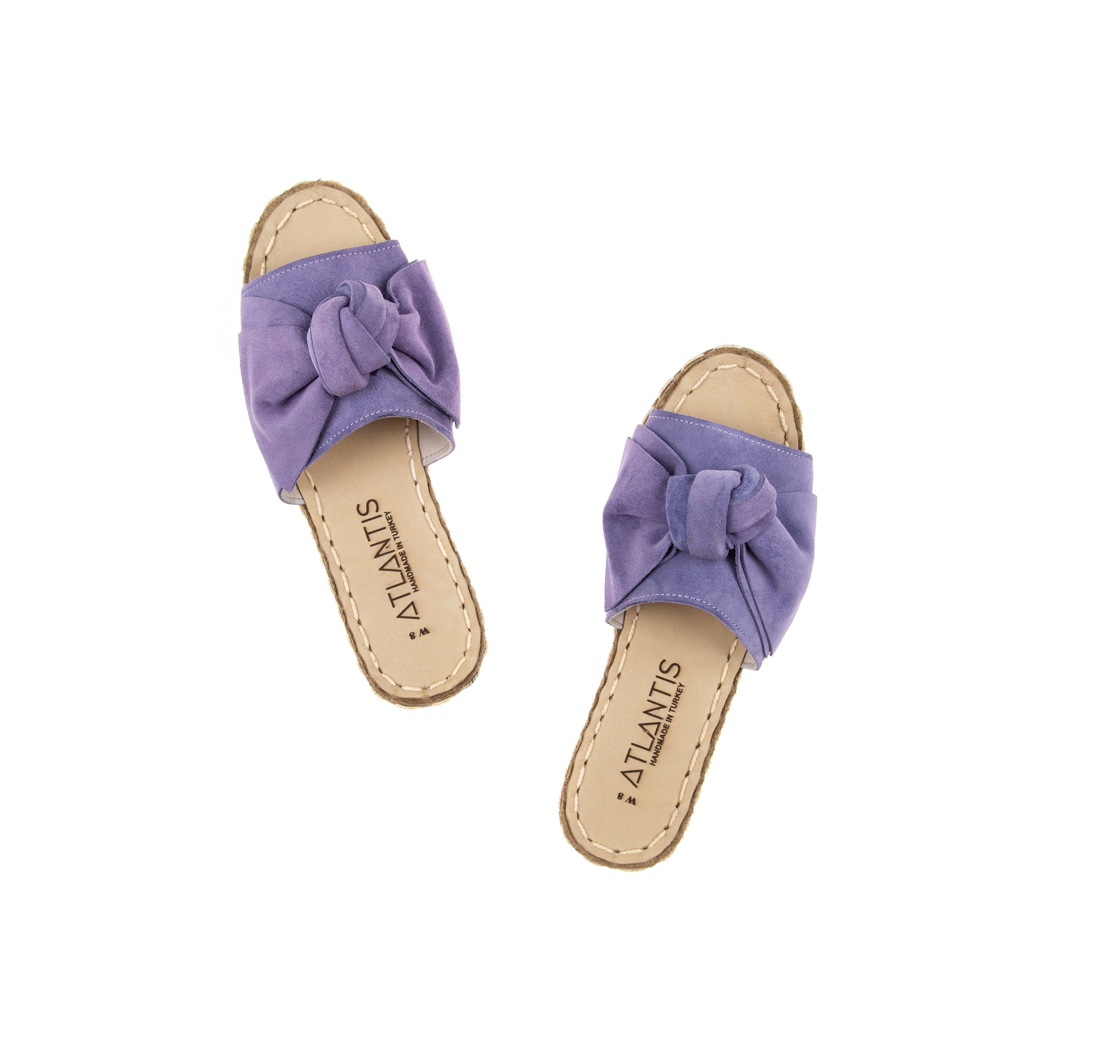 Bow suede deals sliders