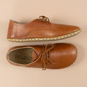 Womens Oxford Shoes, Barefoot Peru Brown Shoes, Barefoot Shoes, Women Moccasins, Turkish Shoes, Wide Toe Box Slip-Ons, All Natural Loafers