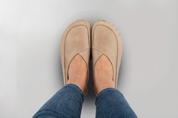 Women Earthing Barefoot Shoes, Minimalist Women Grounding Shoes, Barefoot Tan Cross Ballet Shoes, Barefoot Shoes For Women, Gifts