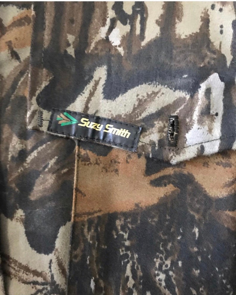 90/'s Womens Suzy Smith Camo Shirt