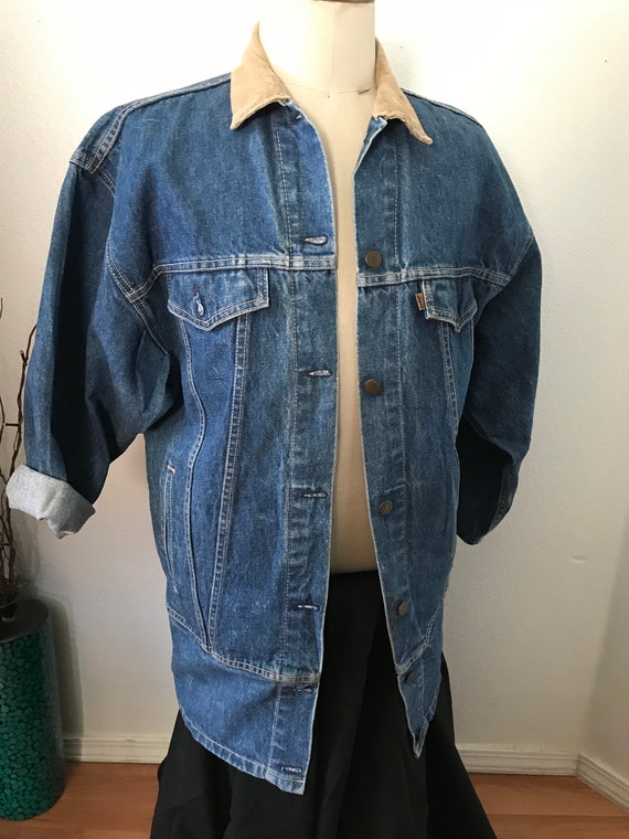 Vintage Denim Levi Strauss Long Jacket
