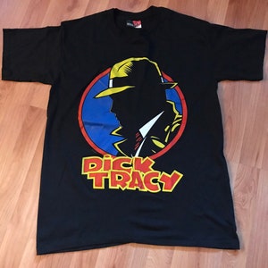 Dick Tracy T Shirt - Etsy Dick Tracy T Shirt - Etsy