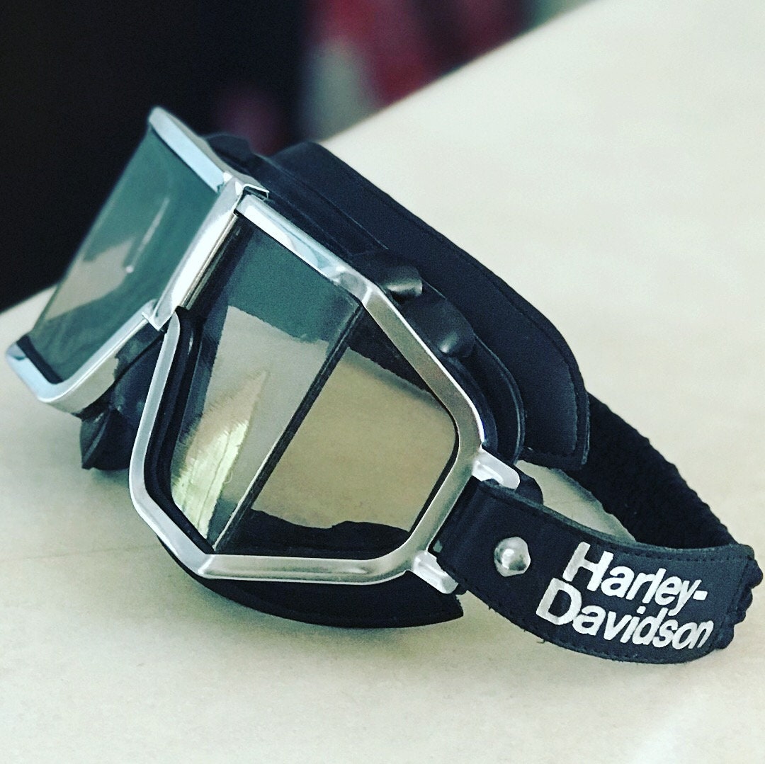 Vintage harley davidson goggles Clearance