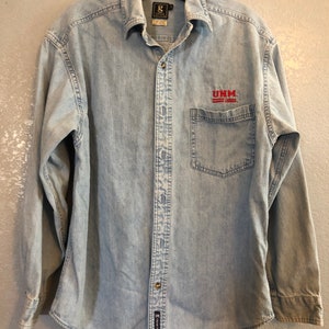 Vintage Denim UNM Oxford Shirt