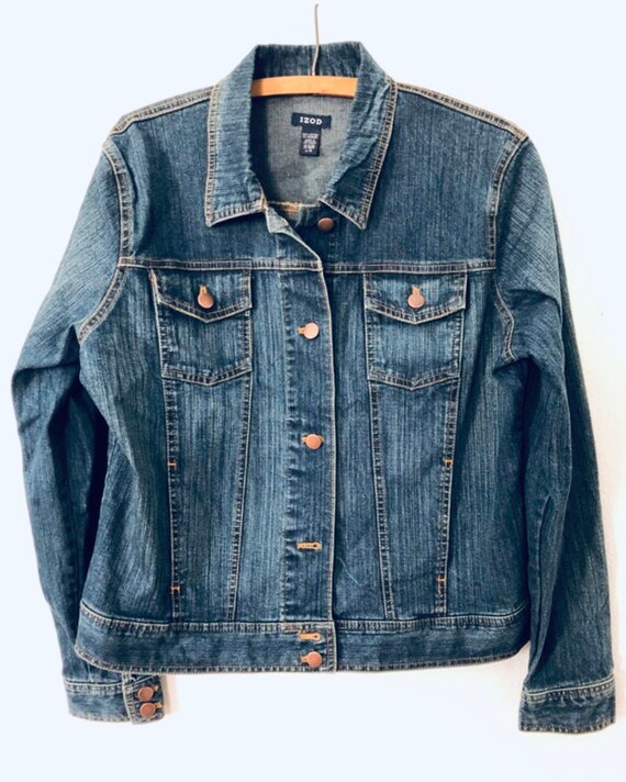 izod denim jacket