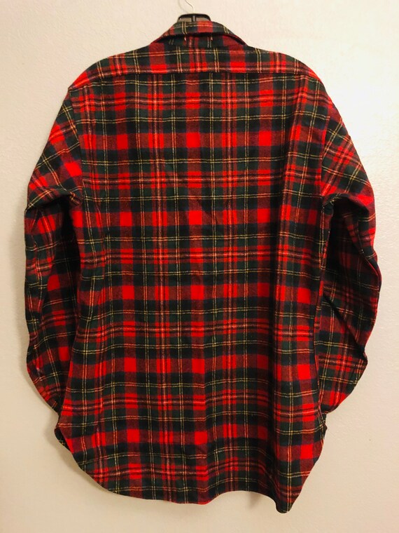 Vintage Plaid Pendleton Button-up - image 2