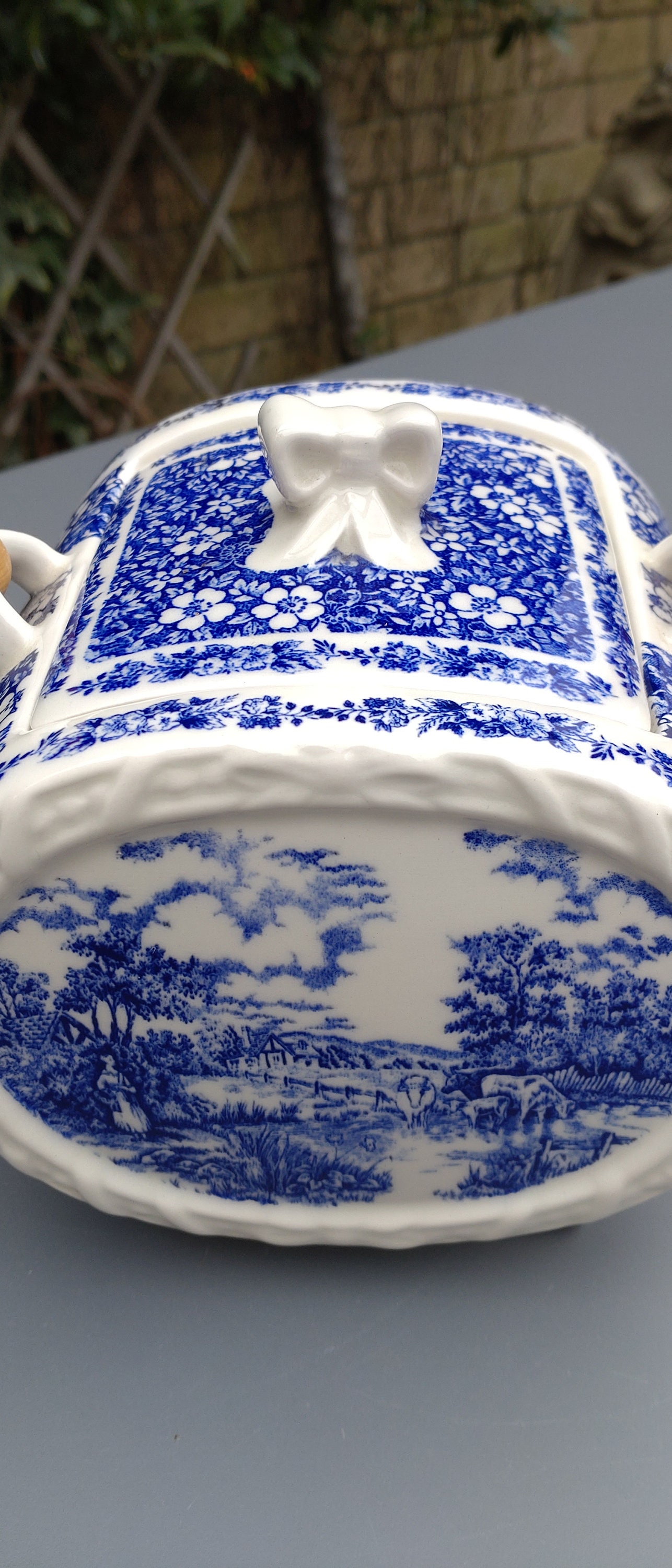 Vintage Sadler Tea Caddy / Biscuit Barrel Very Good Etsy