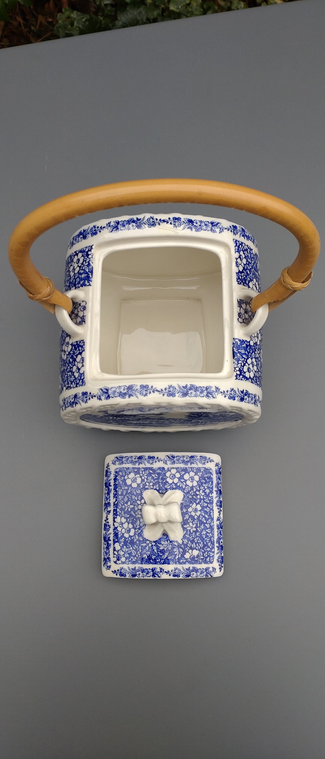 Vintage Sadler Tea Caddy / Biscuit Barrel Very Good Etsy