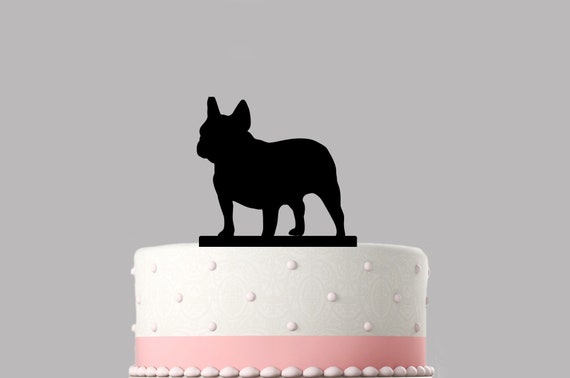 frenchie birthday cake