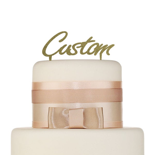 Custom Designed  Acrylic Wedding cake topper personalised mr &mrs, wedding cake decoration, your design, bespoke design cake topper