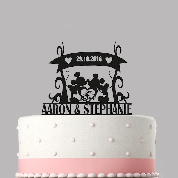 Minnie Mouse Cake Topper Etsy