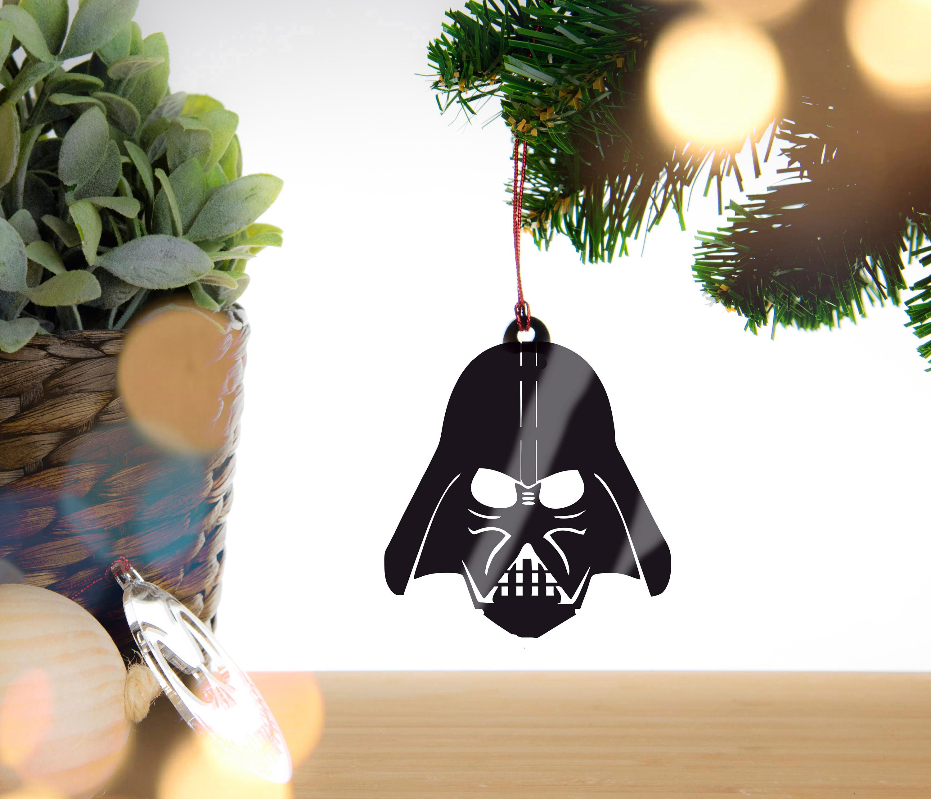 pottery barn Star wars Darth Vader ornament Christmas tree holiday gift  party