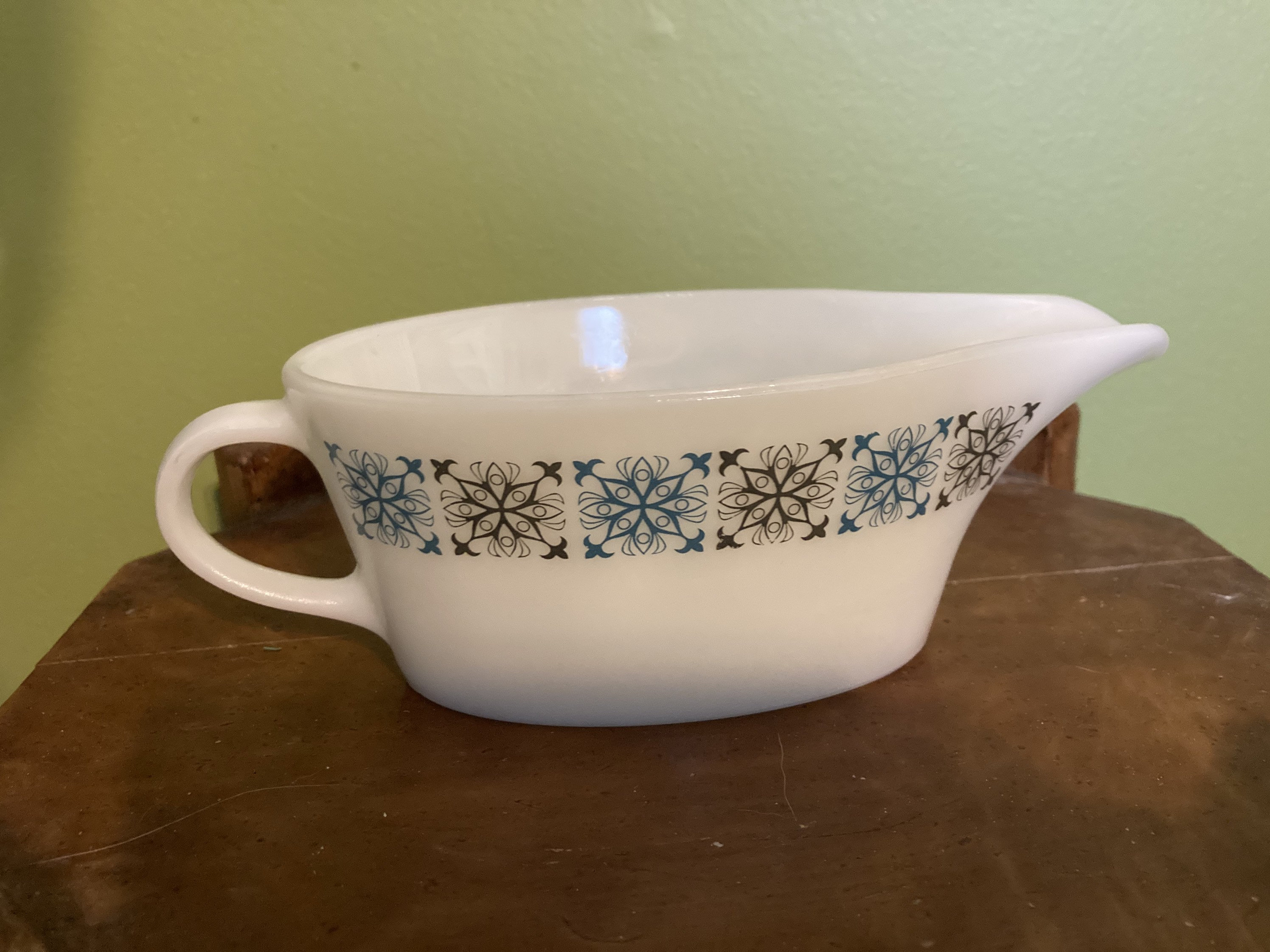 JAJ Pyrex gravy boat Etsy