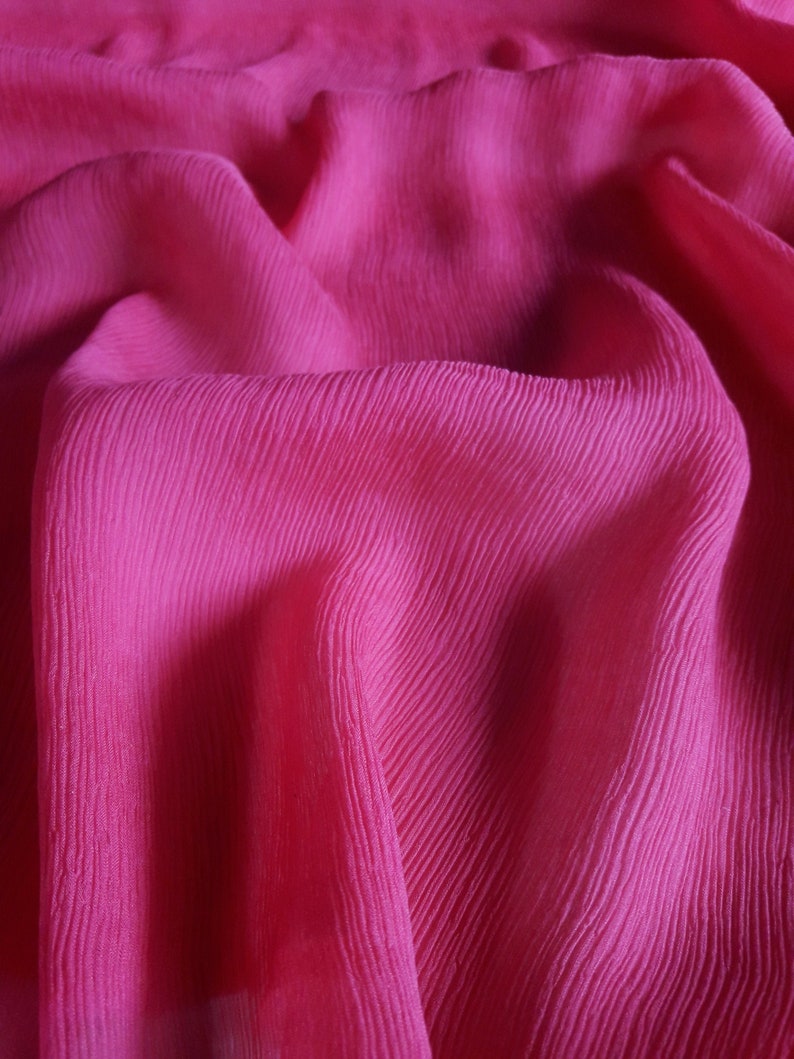 pure silk chiffon fabric