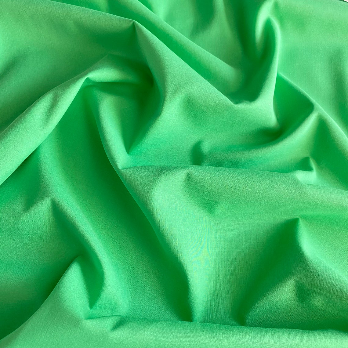 Solid batiste cotton fabric by the yard Etsy