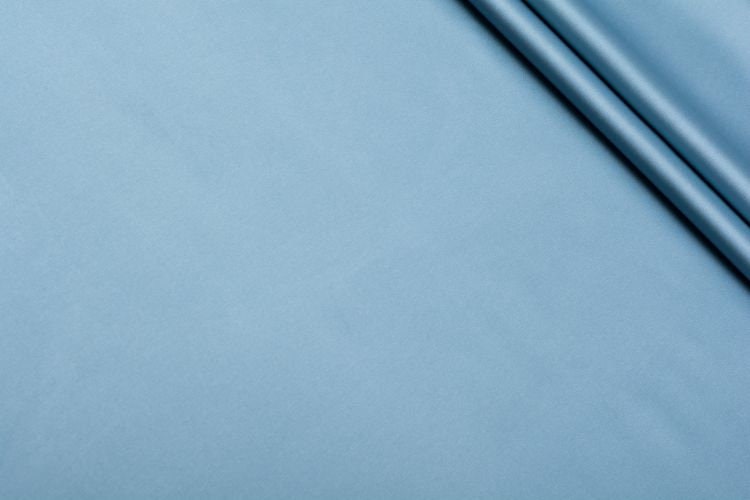 Light blue silk fabric by the yard silk satin fabric with Etsy