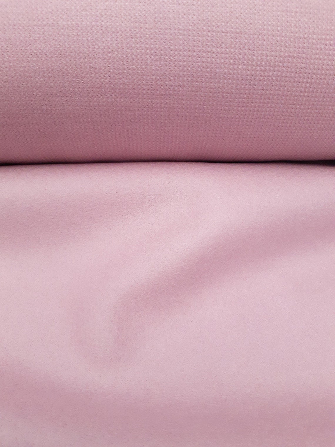 Blue wool cashmere fabric by the yard pink wool | Etsy