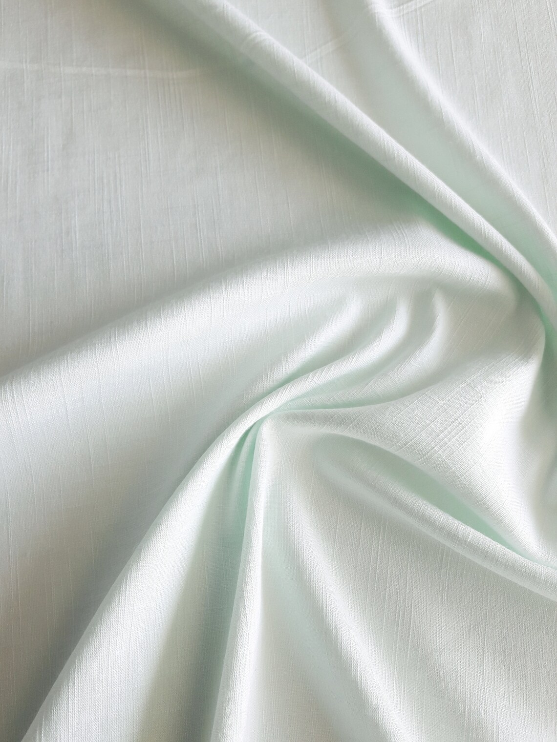 Blend Linen Fabric by the Yard/stretch Linen Cotton Fabric Etsy