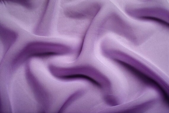 lavender chiffon fabric