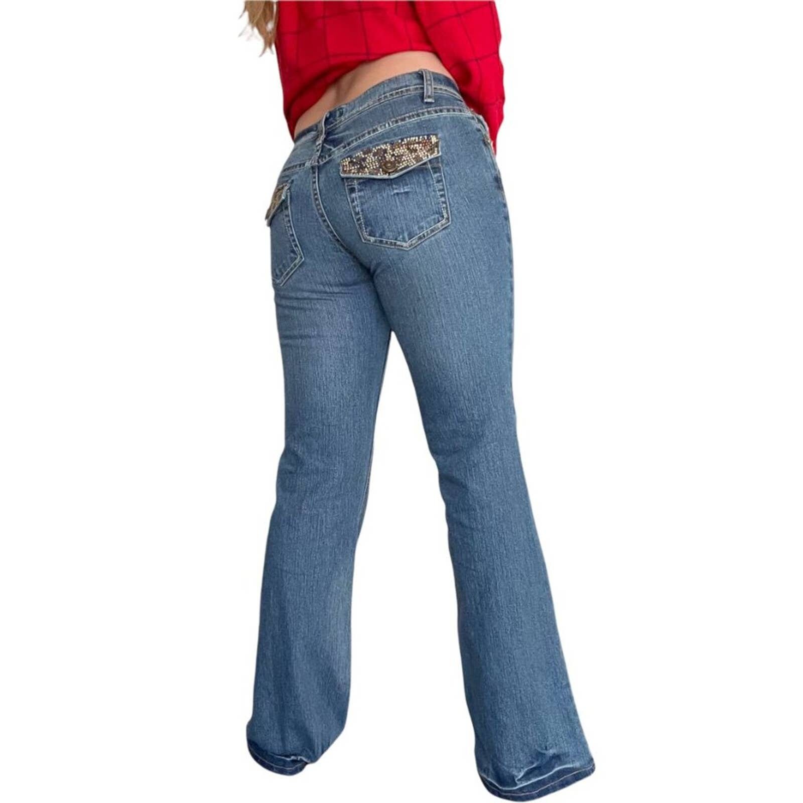 Y2K Vanilla Bedazzled Whiskered Low 