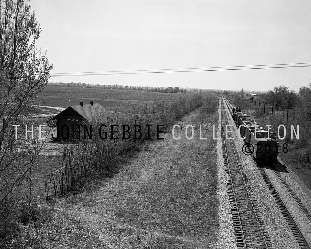 Bellevue Depot Haworth Park 1960's Bellevue Nebraska Etsy