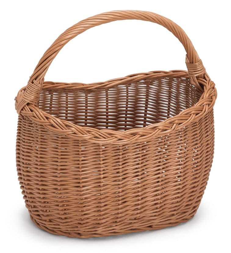 Wicker Basket With Handle Walker Etsy UK