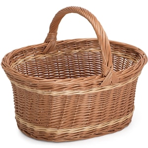 Large Wicker Carry Basket