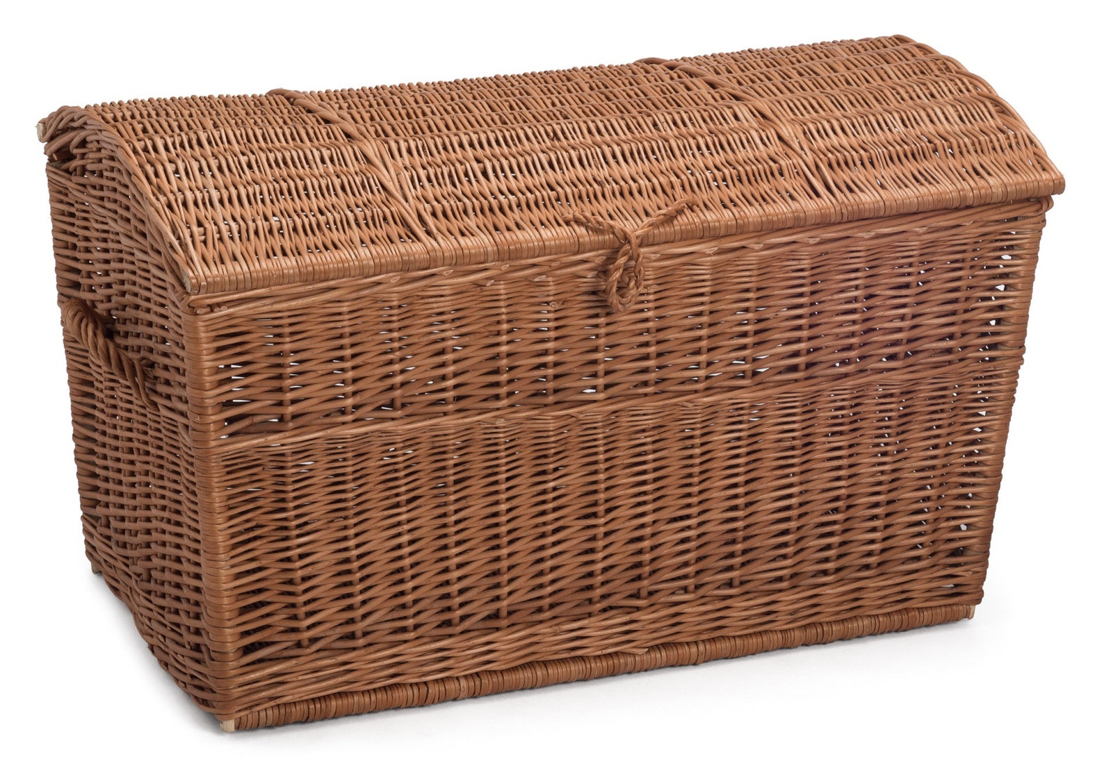 Wicker Chest Storage Basket Etsy