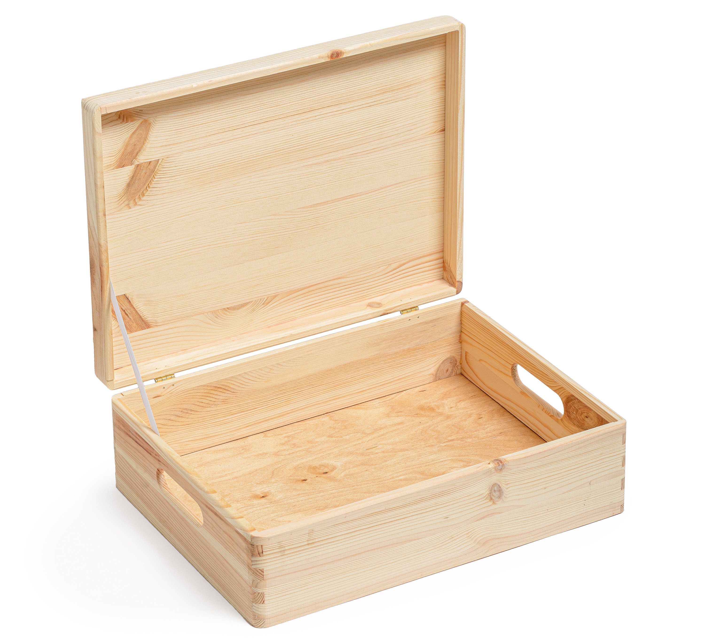 Wooden Storage Box With Lid Safe Place Etsy UK