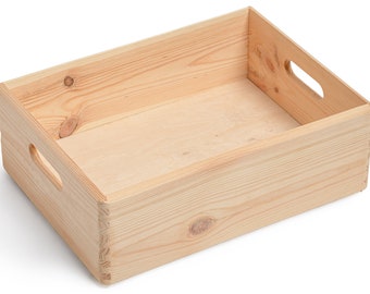 Wooden Storage Box - Safe Place