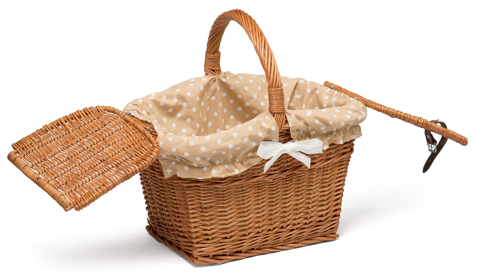 Empty Wicker Picnic Basket Etsy