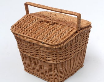 Wicker Picnic Hamper Basket