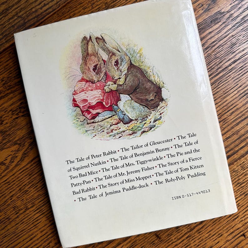 Tales of Peter Rabbit and His Friends - 1984 - Etsy