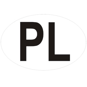 Sticker PL #Polen