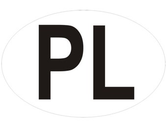 PL #Poligonal pegatina